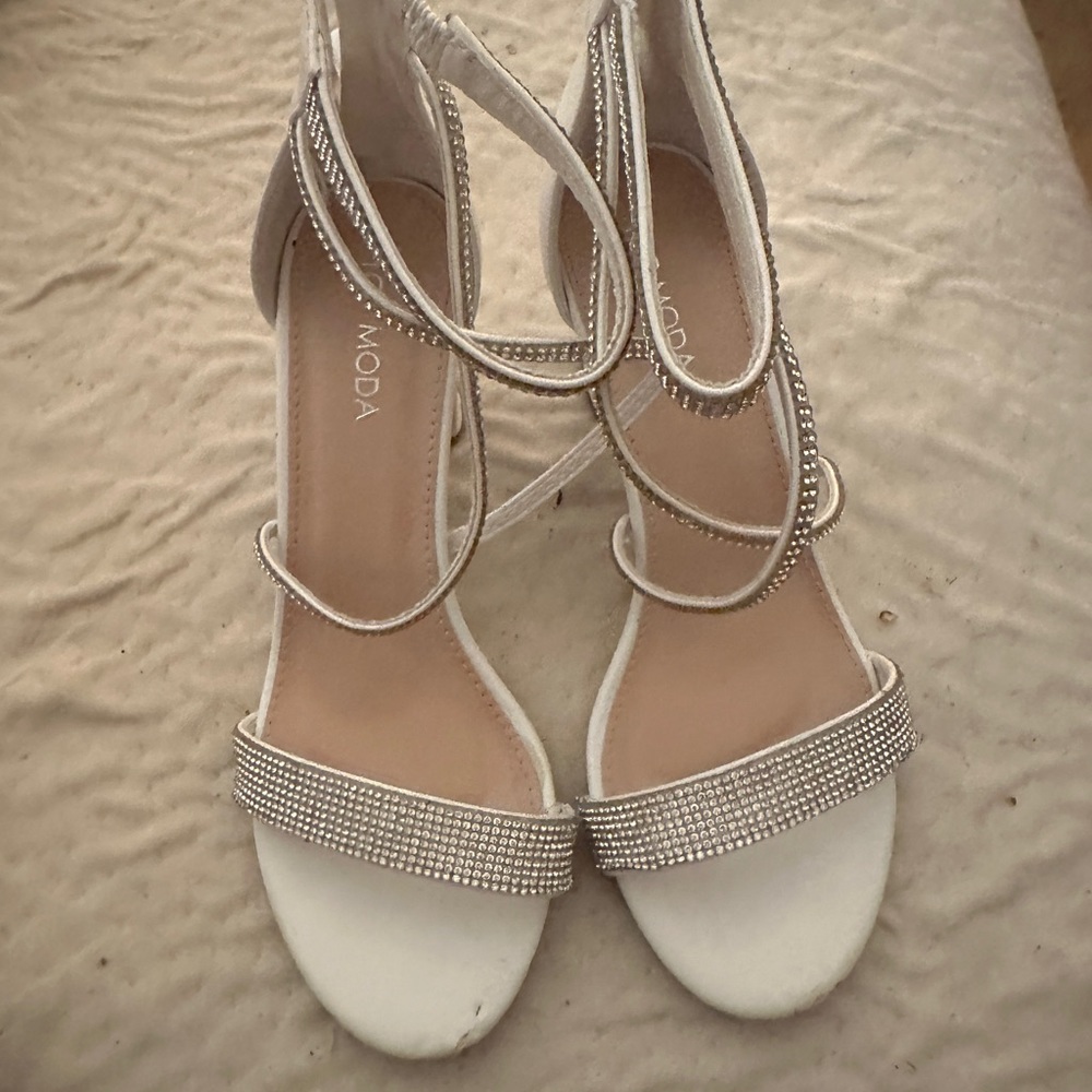 heels with gems